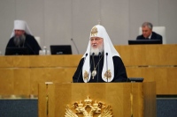 Святейший Патриарх Кирилл: На военные действия Церковь отмечает молитвой о мире