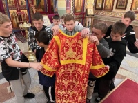 Экскурсия для воспитанников Центра Петрынина прошла в Хабаровской духовной семинарии