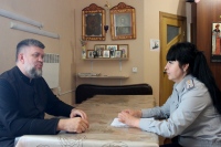 Настоятель Покровского храма встретился с представителем УФСИН в рамках реализации пробации осуждённых