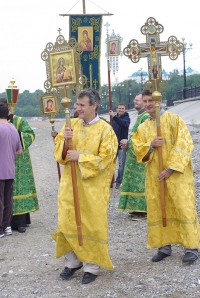 Сотни верующих отправились в четырехдневный крестный ход вокруг Хабаровска