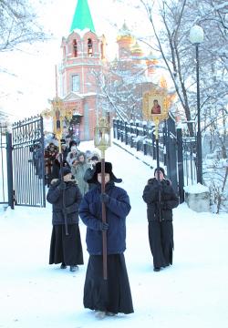 11 января 2012 в Хабаровске прошла акция - "Православные против абортов<br />
