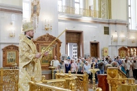 В Неделю 10-ю по Пятидесятнице митрополит Владимир совершил Божественную литургию