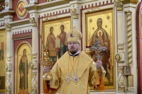 В Неделю 34-ю по Пятидесятнице митрополит Владимир возглавил Божественную литургию