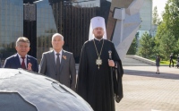 Священнослужители Хабаровской епархии приняли участие в торжественных мероприятиях, посвященных 73-й годовщине окончания Второй мировой войны