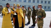 Хабаровские военнослужащие в День крещения Руси вознесли молитвы святому Владимиру