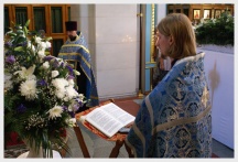 Богослужение в престольный праздник Градо-Хабаровского собора Успения Божией Матери (28 августа 2008 года)