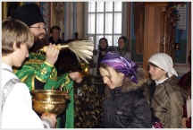 Молебен св. Патрикию Ирландскому в Хабаровске (29 марта 2009 года)