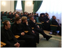 Престольный праздник в Хабаровской духовной семинарии (6 октября 2009 года)