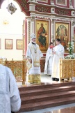 Престольный праздник в Спасо-Преображенском кафедральном соборе г. Хабаровска. 19 августа 2011г.