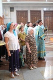 Чин погребения Божией Матери в Спасо=Преображенском кафедральном соборе г.Хабаровска. 29 августа 2011г.