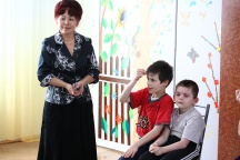 Поездка в дом-интернат для детей инвалидов  поселка Берёзовка