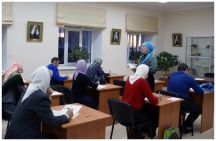 Начало учебного года на богословских курсах при Хабаровской семинарии ( 6 октября 2009 года)