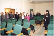 Посещение семинарии делегацией из Москвы (18 июня 2008 года)