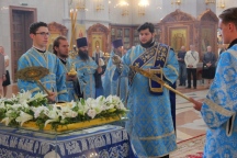 Митрополит Артемий возглавил Богослужение с чином Погребения Пресвятой Богородицы 28 августа 2022 года