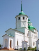 «Феодоровская» икона Божией Матери в Хабаровске. Спасо-Преображенский кафедральный собор (24 сентября 2007 года)